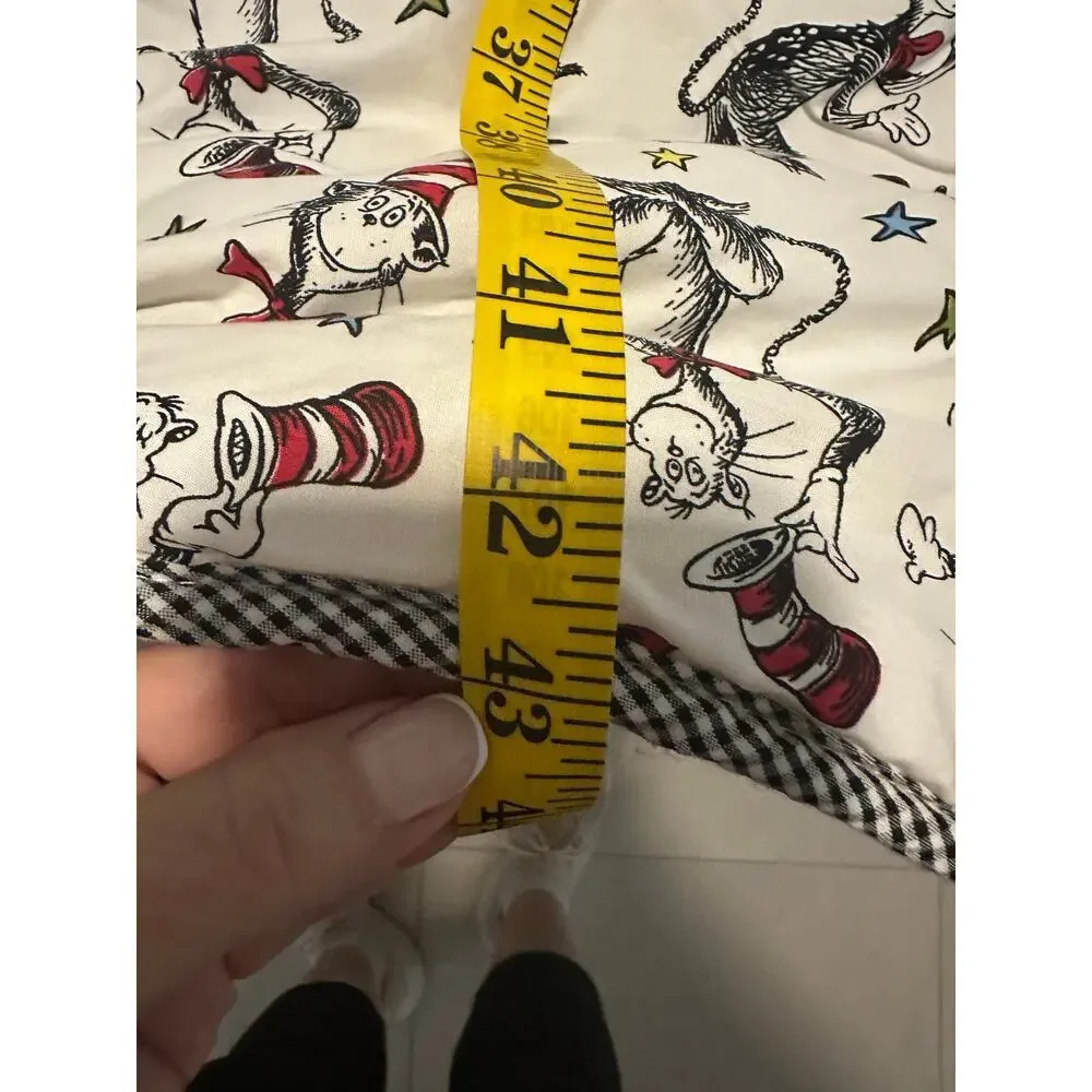 Trend Lab Dr. Suess Cat in The Hat Crib Blanket Throw Play Mat 34 x 43